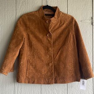 Suede(Leather ) women jacket
